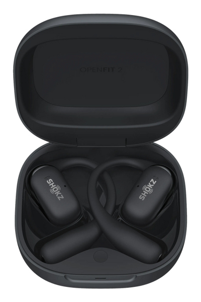 AfterShokz SHOKZ OpenFit 2 langattomat korvasankakuulokkeet, musta