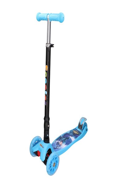 Trottinette enfant Extralink Tiger Turbo bleue