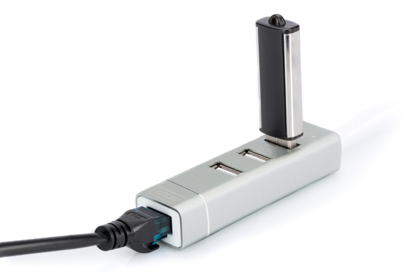 DIGITUS DA-70253 USB-C Hub LAN - DA-70253