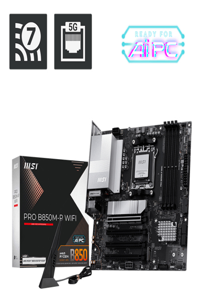 MSI PRO B850M-P WIFI MOTHERBOARD - 7E71-001R