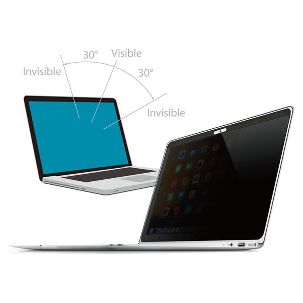 StarTech 33.00cm (13") Laptop Privacy Screen - Matte or Glossy - For MacBooks - Privacy filter for notebook - magnetic - 33 cm (13") - transparent - PRIVSCNMAC13