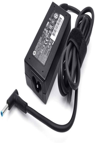 Adaptateur secteur HP 45 W Smart 3 broches avec dongle (L25296-001N)