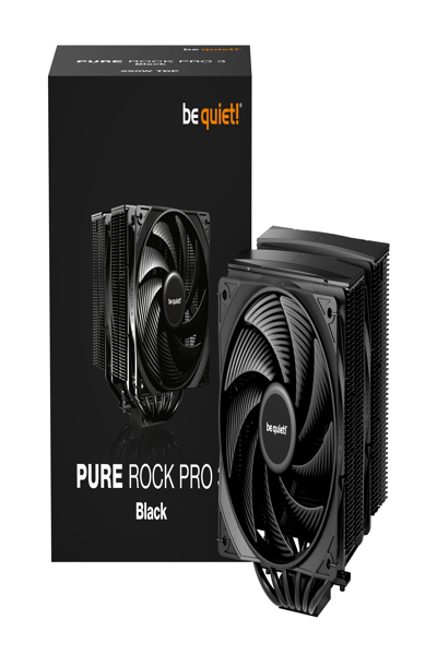 Be Quiet! kÃƒÂ¼hler Pure Rock Pro 3 Black - Processor cooler - 34.8 dB - BK042