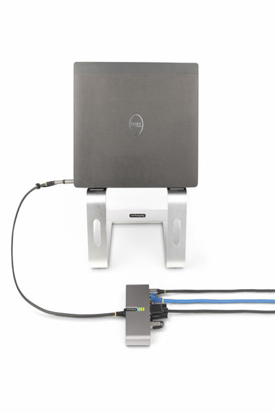 StarTech.com 2-Port USB-C/A Hub with GbE RS232 - 5G2A1SGBB-USB-C-HUB