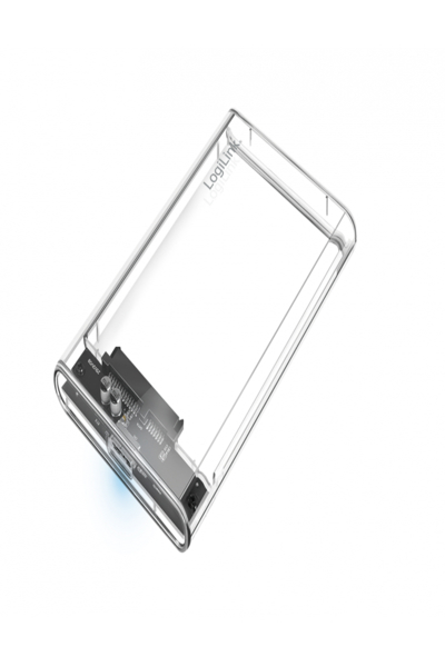 LogiLink 2.5" Transparent USB 3.0 HDD Enclosure - UA0409