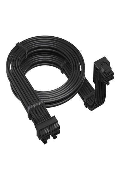 Corsair Right Angled Embossed PCIe 5.1 12V-2x6 Cable 600W Type-5 UL1569 16AWG 105C VW-1 - Cable - Current/Power Supply - CP-8920350