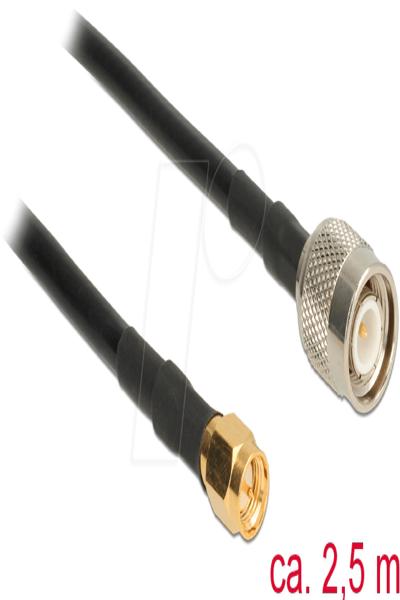 Delock Antenna cable - TNC (M) to SMA (M) - 89506