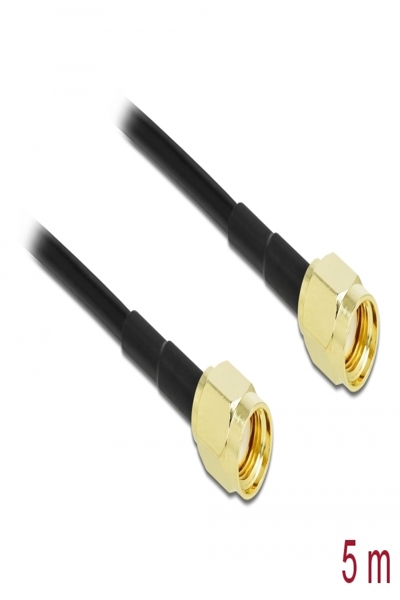 Delock Antennkabel - RP-SMA-hane till RP-SMA-hane - 90474