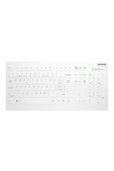 Cherry Active Key AK-C8112 - Tangentbord - AK-C8112-FU1-W/CH