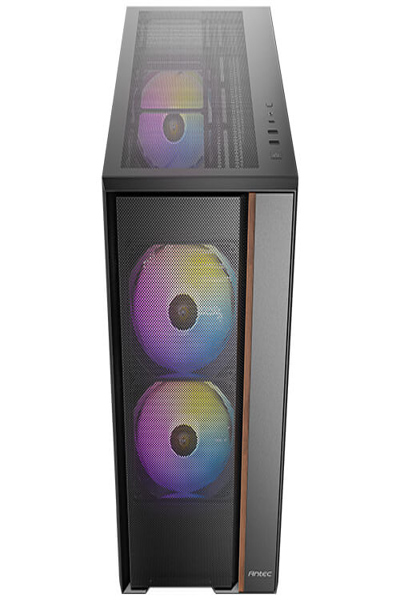 Antec Mid Flux Rear ATX/M-ATX/M-ITX o.N. BK retail - Midi/Minitower - ATX - Mini tower - ATX - 0-761345-10241-4