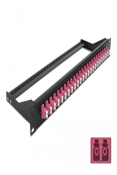 Delock Patch panel - rack mountable - 43390