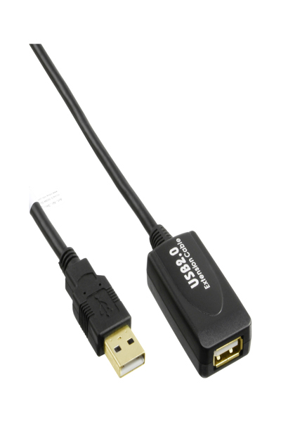 Câble répéteur de signal actif USB 2.0 InLine 7,5 m