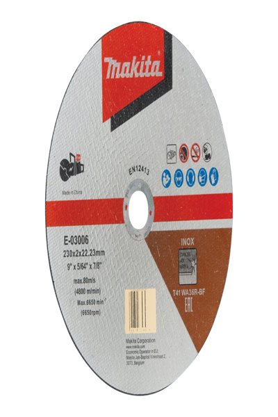 Makita Disque à tronçonner pour l'acier inoxydable 230 mm