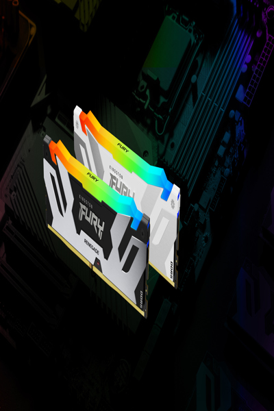 KINGSTON 8800MT/S CL42 CUDIMM KIT OF 2 FURY RENEGADE RGB 48 GB DDR5 - KF588CU42RWAK2-48