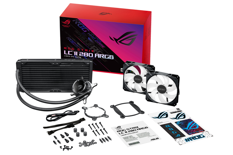 ASUS ROG STRIX LC II 280 ARGB - Processor - 2 fans - 90RC00C1-M0UAY0