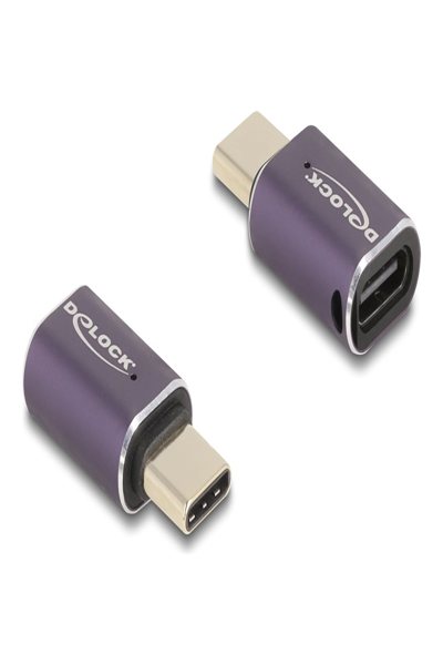 Delock USB-adapter - 24-stifts USB-C (hane) till 24-stifts USB-C (hona) - 60286