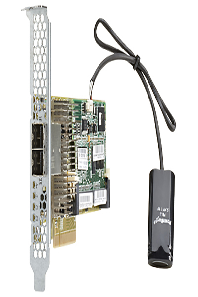 HPE Smart Array P431/4GB FBWC: 12Gb 2-Ports Ext SAS Controller - 698532-B21