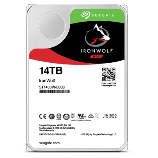 Seagate IronWolf Pro ST14000NE0008 - Hårddisk - 14 TB - ST14000NE0008