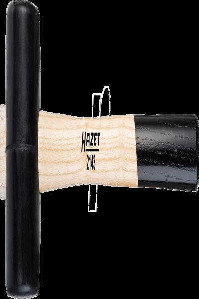 HAZET 2143-1 Marteau en caoutchouc 520 g 340 mm