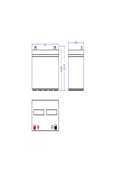 AGM25 UPS battery Sealed lead acid (VRLA) 12 V 75 Ah - AGM25