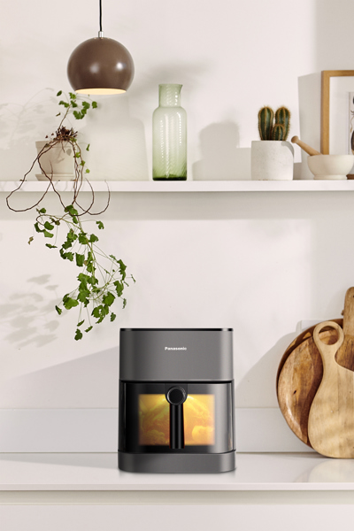 Panasonic NF-CC500SXE, Varmluftsfritös, 5 L, 80 °C, 200 °C, Enkel, Grå - NF-CC500SXE