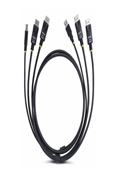 StarTech.com 6ft Dual-DisplayPort and USB 5Gbps KVM Cable - DDU1226-KVM-CABLE