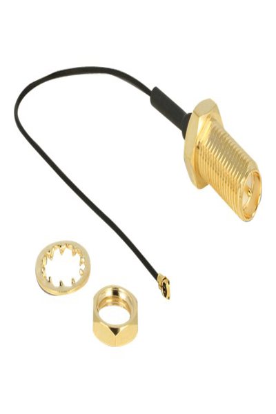 Delock Antennkabel - RP-SMA (hona) till MHF4 (hane) - 12465