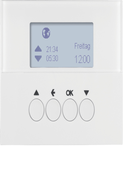 Interrupteur 85741179 Berker -5-45°C 0-65% Métal Blanc