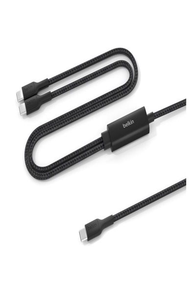 Belkin BoostCharge Pro 140W Dual USB-C Cable 1.5 - Cable - Digital - CAC004HQ1.5MBK
