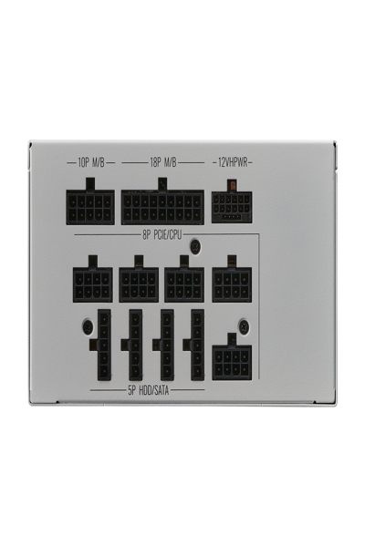 Cooler Master MPE-C501-AFCAG-3GEU MWE Gold 1250 V2 White, ATX3.0, 1250W, 90%, 140mm, 3x PCIe 6+2 - ATX - Power Supply - MPE-C501-AFCAG-3GEU