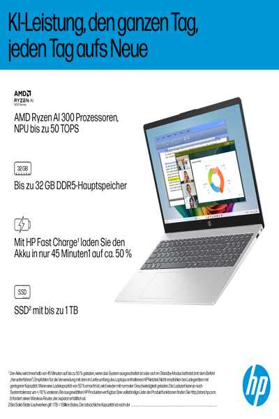 HP OMNIBOOK 3 NG 15-FN0655NG LAPTOP 1000 GB - BP1G1EA#ABD