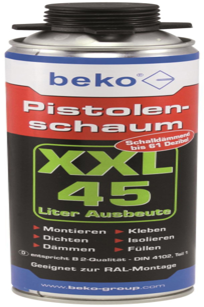 BEKO 280545 - Mousse à canon XXL 500ml B2 XXL45