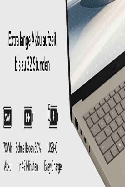 ASUS Zenbook A14 UX3407QA-QD220W Snapdragon - 90NB1502-M00H40