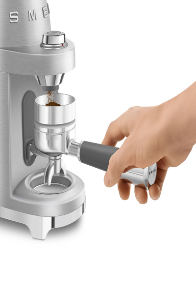 SMEG CGF02SSEU, Moulin à meules, 240 g, acier inoxydable, plastique, acier inoxydable, 150 W