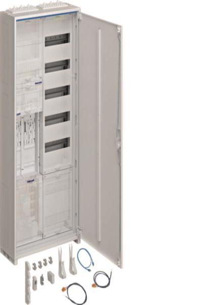 Coffret complet Hager ZB32SET25LK 2ZP BKE-I APZ 1100mm 2 baies.