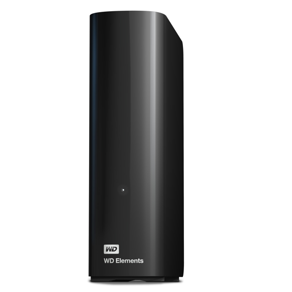 WD Elements Desktop - 4 TB - 3.2 Gen 1 - WDBWLG0040HBK-EESN
