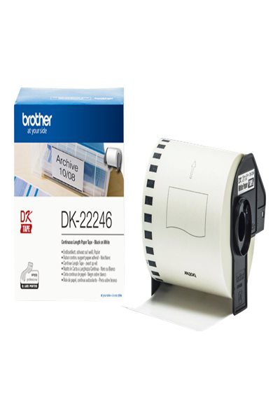 Brother DK-22246 - Paper - black on white - DK22246