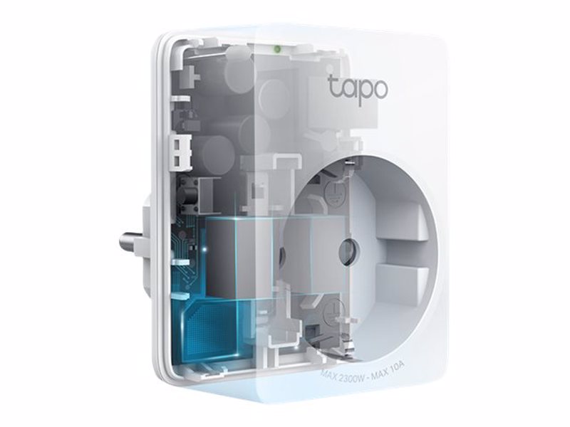 TP-LINK Tapo P100 V1 - Smart kontakt - Trådlös - TAPO P100(2-PACK)
