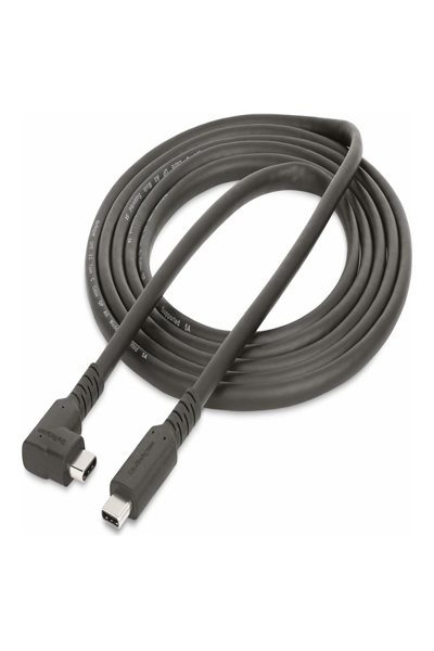 StarTech.com 2m robust rätvinklig USB-C-kabel - RUSB315CC2MBR