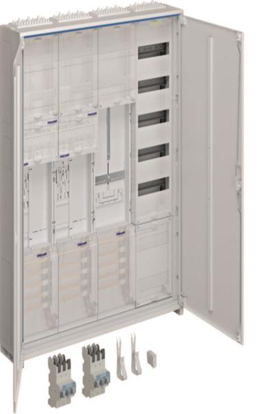 Coffret complet Hager ZB34SEQ29EN univ. Z 2ZP H 1100mm 4f.