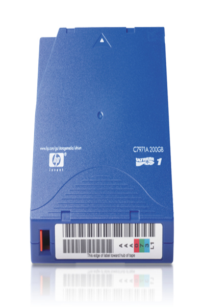HP C7971-60010 Blank Data Tape: LTO, 100GB/200GB - C7971-60010