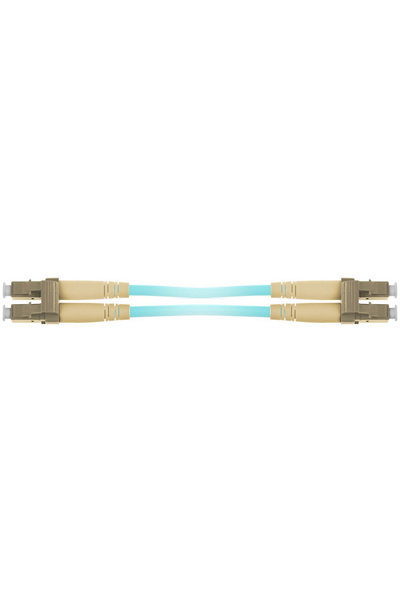 ACT 2 meter multimode 50/125 OM3 duplex armored fiber patch cable with LC connectors - 2 m - OM3 - 2x LC - 2x LC