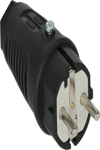 Brennenstuhl Schutzkontakt-GummiStecker 230V/16A - 1082040020