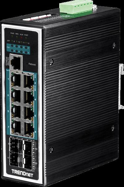 TRENDnet TI-PG1284I L2+ Switch - TI-PG1284I