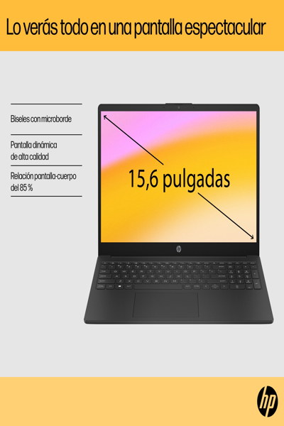 HP 15-FC0131NS Laptop Natural Silver 2GHz 512GB - B4NQ6EA
