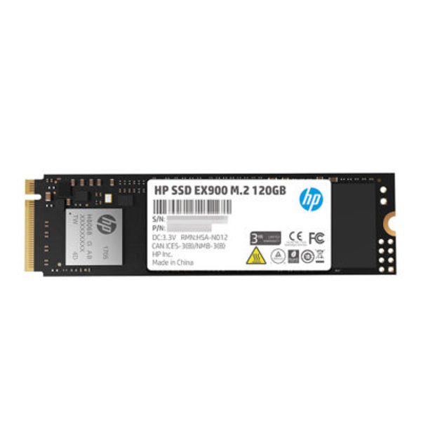 HP EX900 - SSD - 120 GB - intern - M.2 2280 - 2YY42AA#ABB