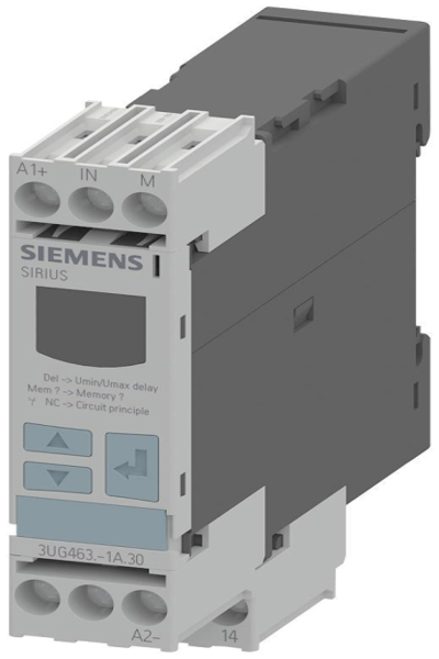 Siemens SIRIUS 3UG4 monitoring relay 3UG4632-1AW30 1-phase voltage monitoring