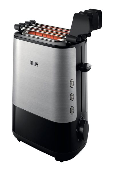 Philips HD2639/90 Viva Toaster Steel - HD2639/90