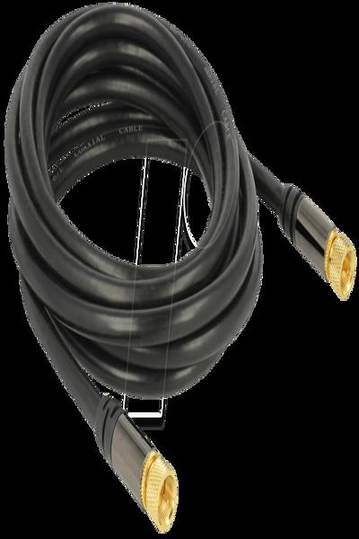 Delock Antennkabel - F-kontakt hane till F-kontakt hane - 88920