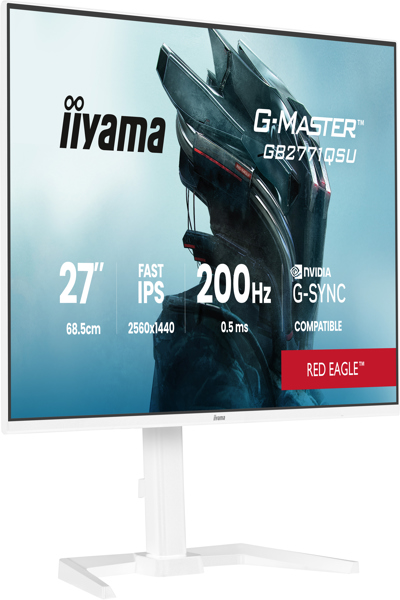 Iiyama GB2771QSU-W1 27" IPS Flat Screen G-MASTER Red Eagle - GB2771QSU-W1